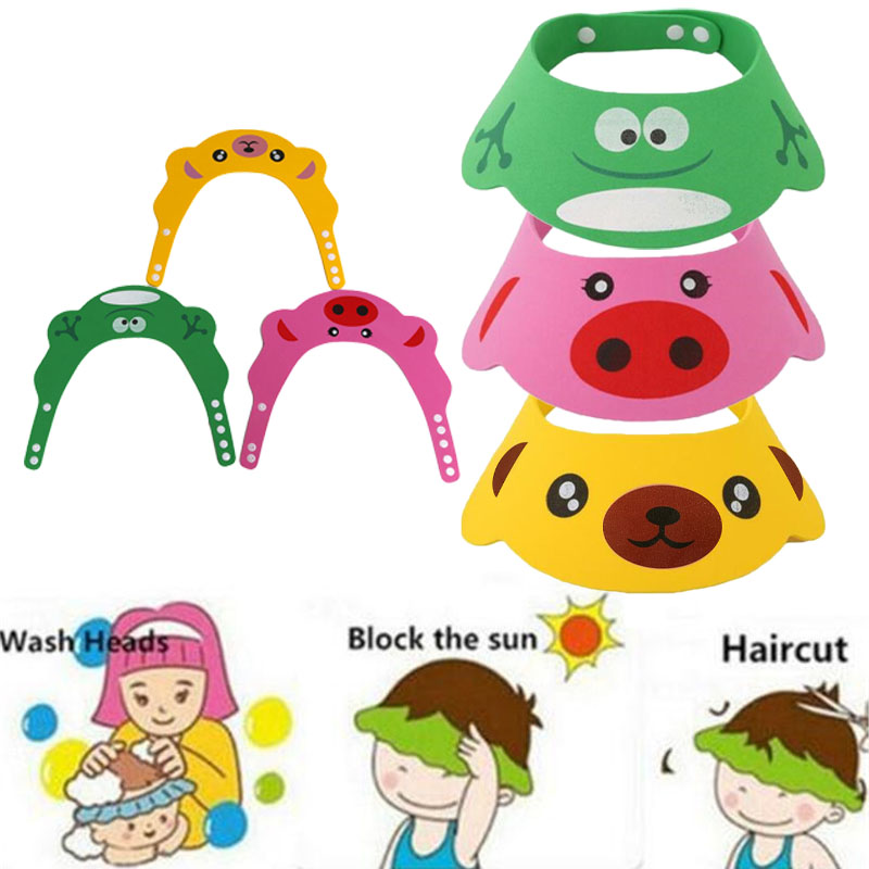 Hair Care For Baby - 조절 가능한 아기 샤워 모자 유아용