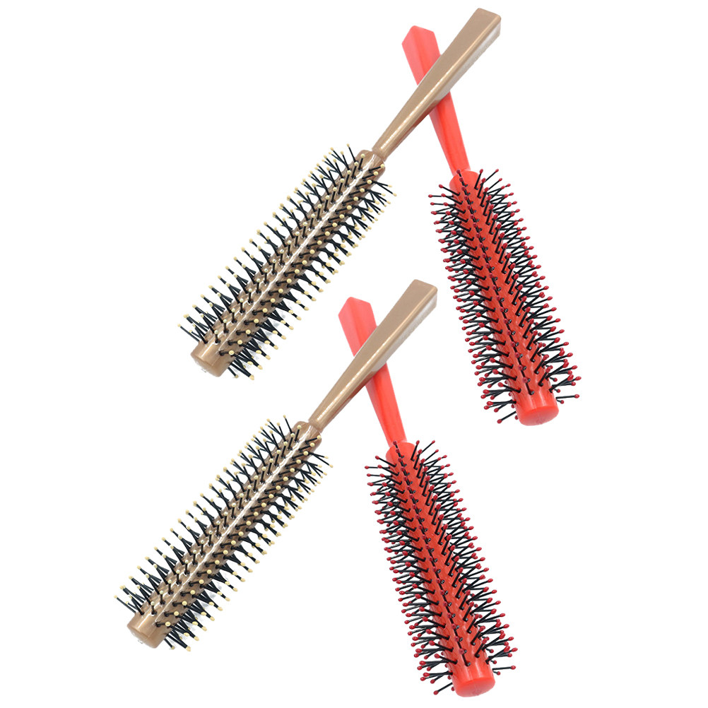 Hair Care In Salon - 4Pcs 헤어 롤러 빗 헤어 케어