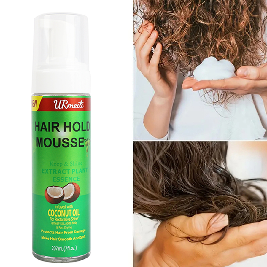 Hair Care Olive Oil - 올리브 오일 컬 무스 207ml 헤어
