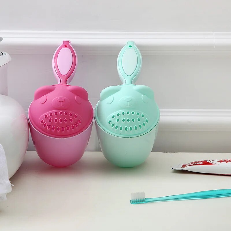 Hair Care For Baby - 아기 목욕 모자 유아 샴푸컵 어린이