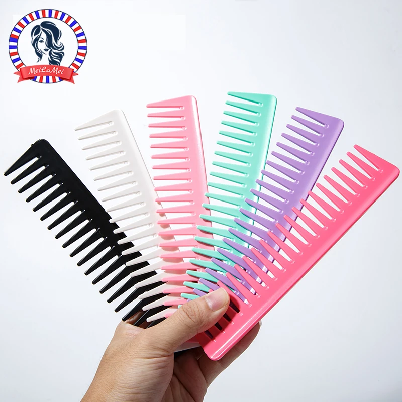 Detangling Wide Comb - 넓은 빗살이 있는 대형 헤어 빗,