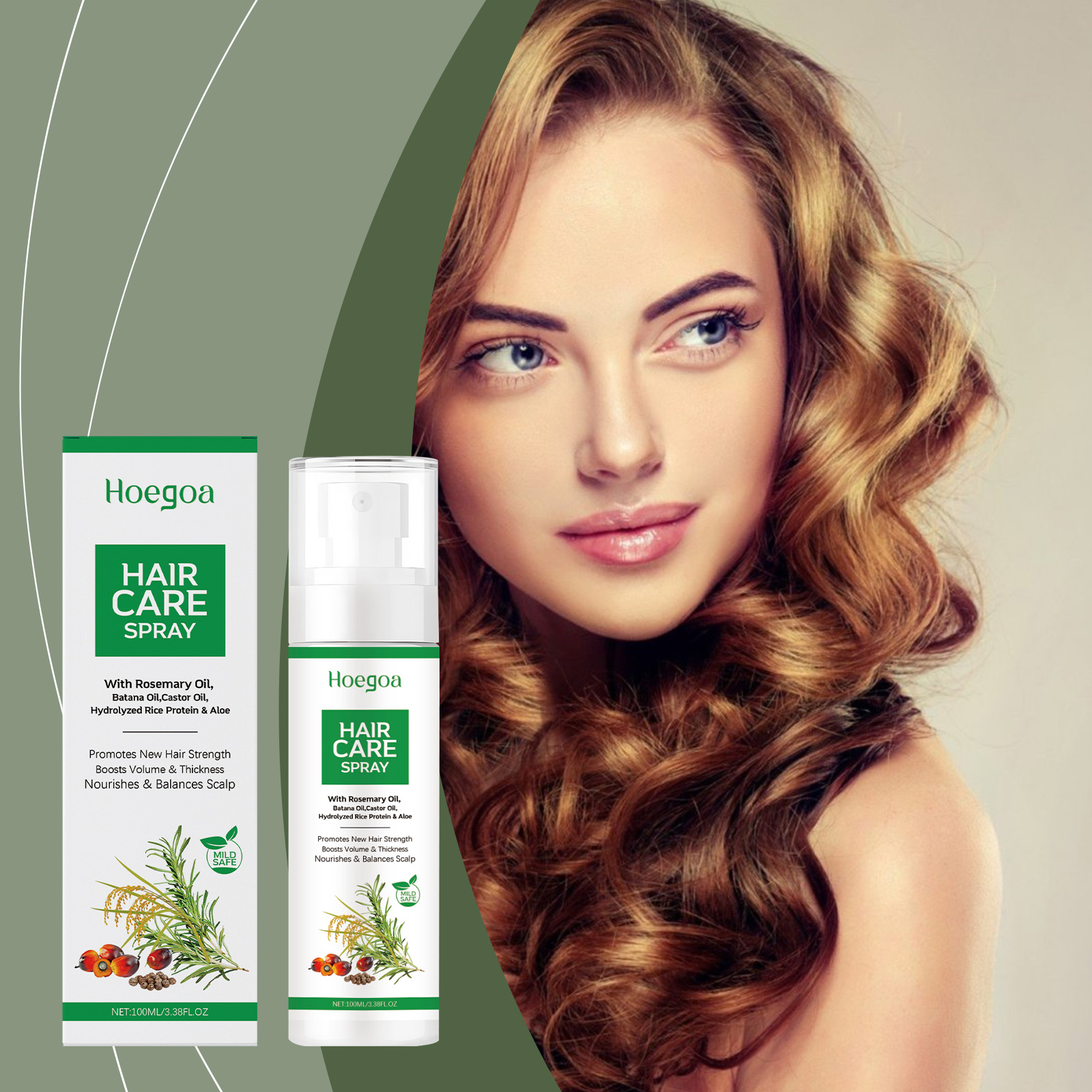 Hair Care Natural - 호에고아 두피 케어 에센스 스프레이 마일드