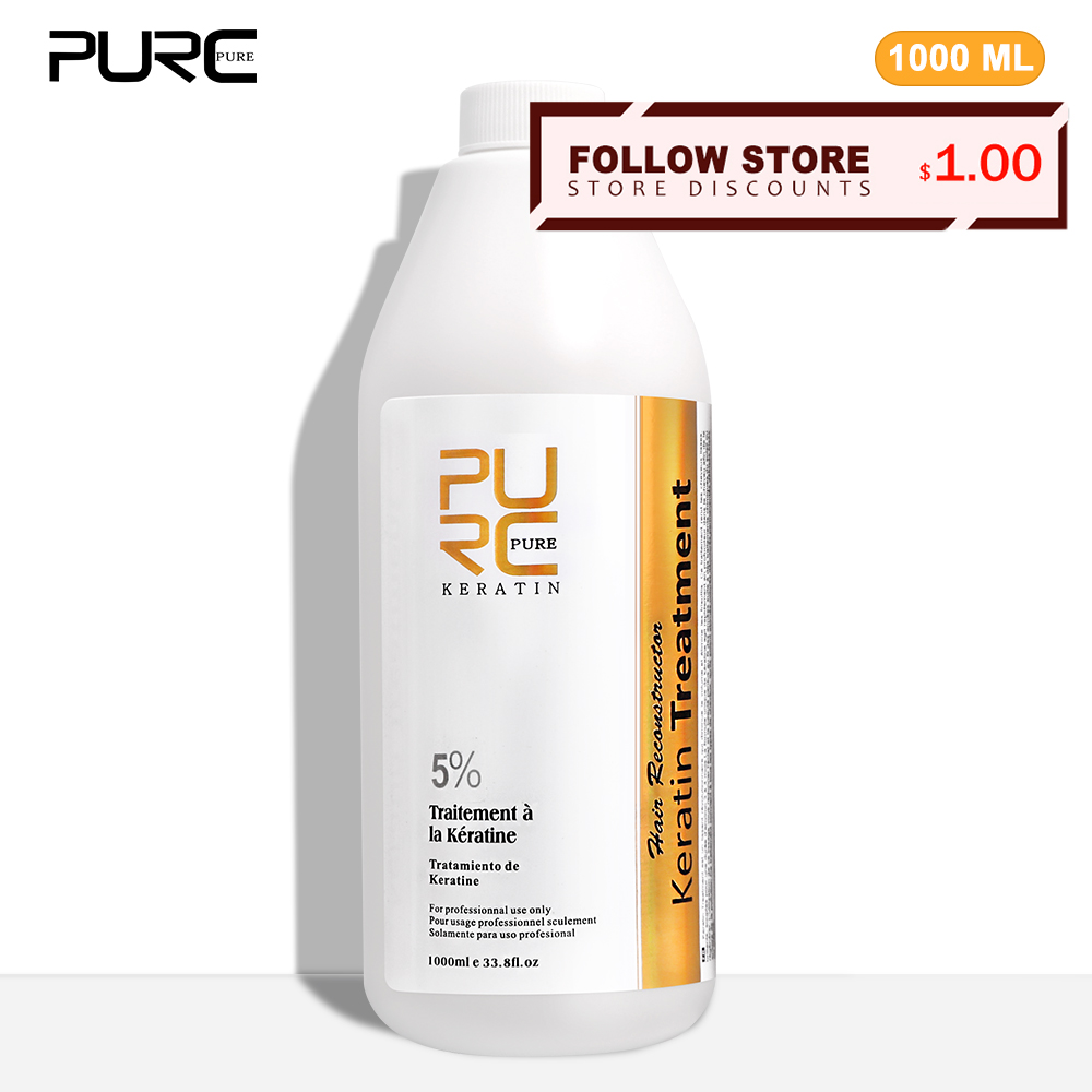 Hair Care In Salon - PURC 5% 케라틴 스무딩 트리트먼트, 브라질