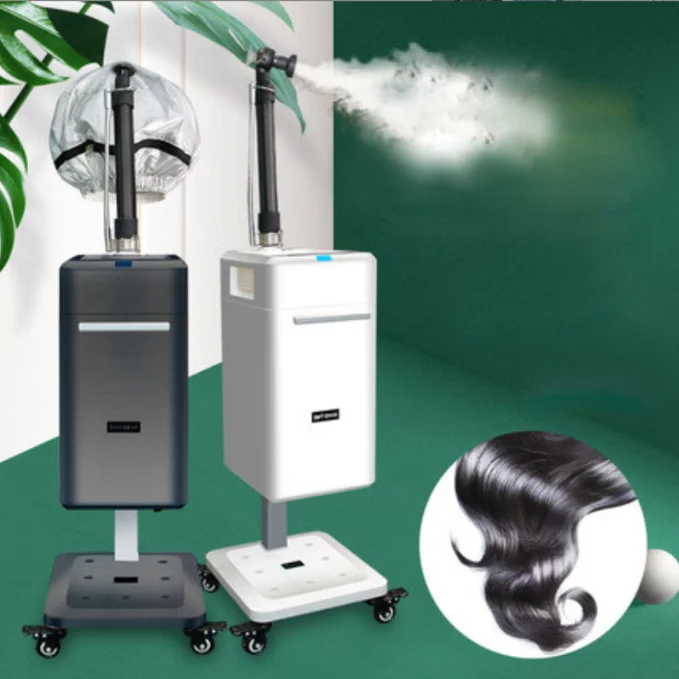 Hair Care In Salon - 전문 스팀 펌 기계, 캡 헤어