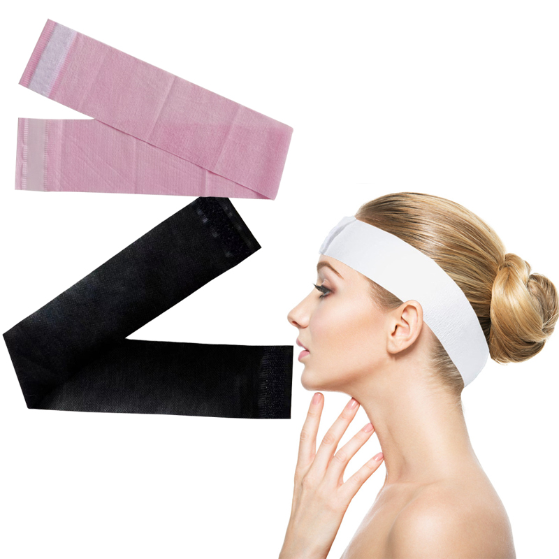 Hair Care In Salon - 50-100개 일회용 스파 페이셜 헤어밴드, 신축성