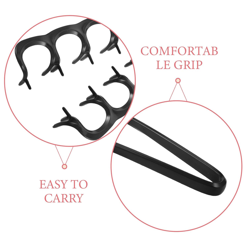 2개입 9열 엉킴 방지 마사지 헤어 브러시 와이드 톱  - Detangling Wide Comb 리뷰 및 가격