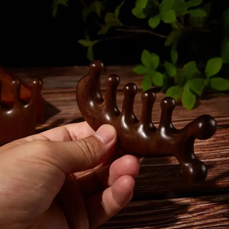 구아샤 마사지 빗 넓은 빗살 얼굴 마사지기 (머리, 얼 - Detangling Wide Comb 리뷰 및 가격