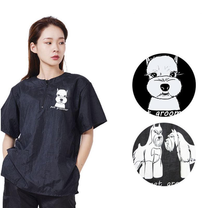 S-3XL 애완동물 미용사 재킷 애완동물샵 병원 털 묻 - Hair Care Hospital 리뷰 및 가격
