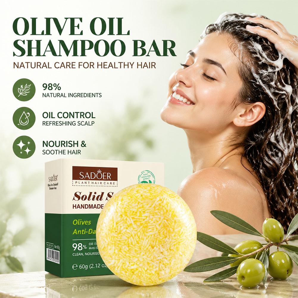 올리브 오일 헤어 영양 및 볼륨 강화 샴푸 바, 건조한 - Hair Care Olive Oil 리뷰 및 가격