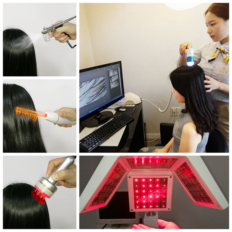 6-in-1 두피 관리 및 탈모 방지 기기 (두피 분석 - Hair Care In Salon 리뷰 및 가격