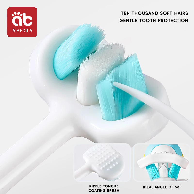 3D 스테레오 3 면 칫솔, 울트라 파인 소프트 헤어  - Hair Care For Baby 리뷰 및 가격