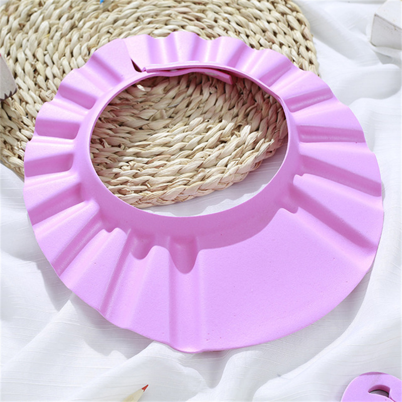 3 색 어린이 조정 가능한 안전 샴푸 샤워 캡 목욕 보 - Hair Care For Baby 리뷰 및 가격