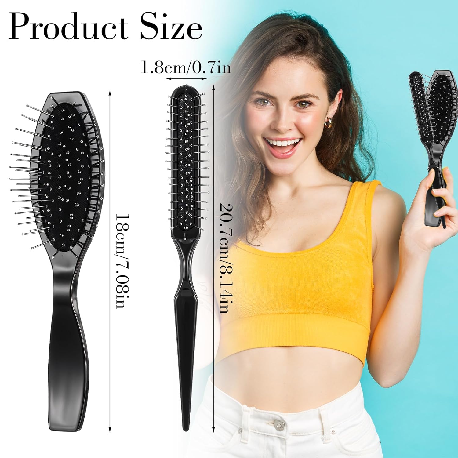 가발 브러쉬 세트, 루프 가발 브러쉬, 헤어 익스텐션용 - Detangling Wide Comb 리뷰 및 가격