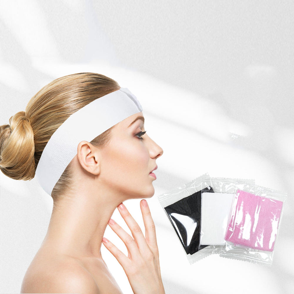 50 조각 일회용 스파 페이셜 헤드 밴드 스트레치 부직 - Hair Care Women 리뷰 및 가격