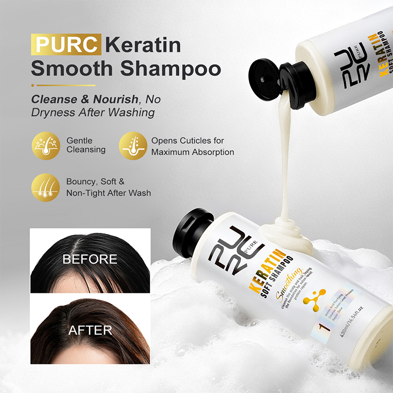 PURC 케라틴 트리트먼트 헤어 케어 세트 스트레이트닝 - Hair Care Hair Mask 리뷰 및 가격