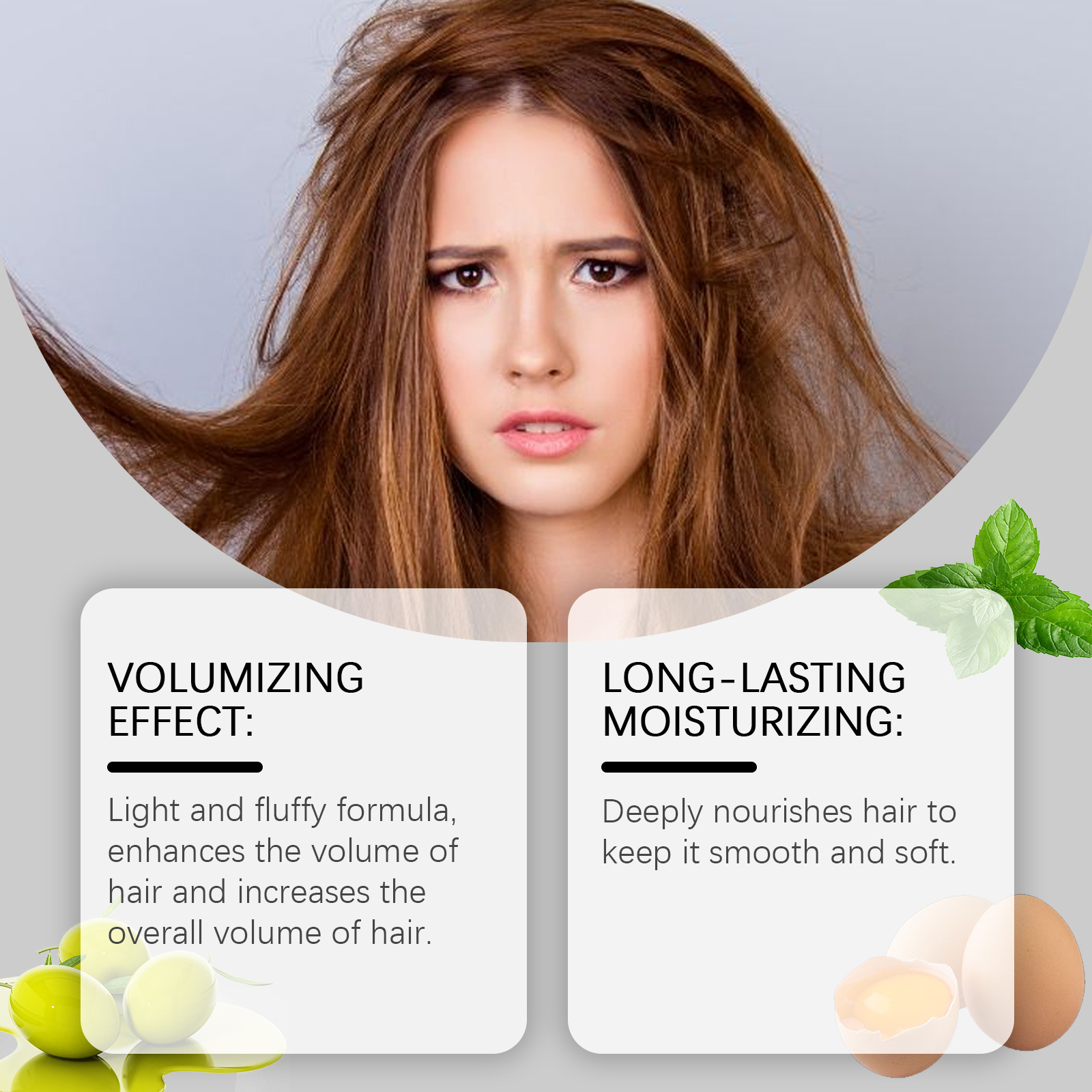 계란 성분 헤어 오일 부드럽고 매끄러운 모발 복원 광택 - Hair Care Natural 리뷰 및 가격