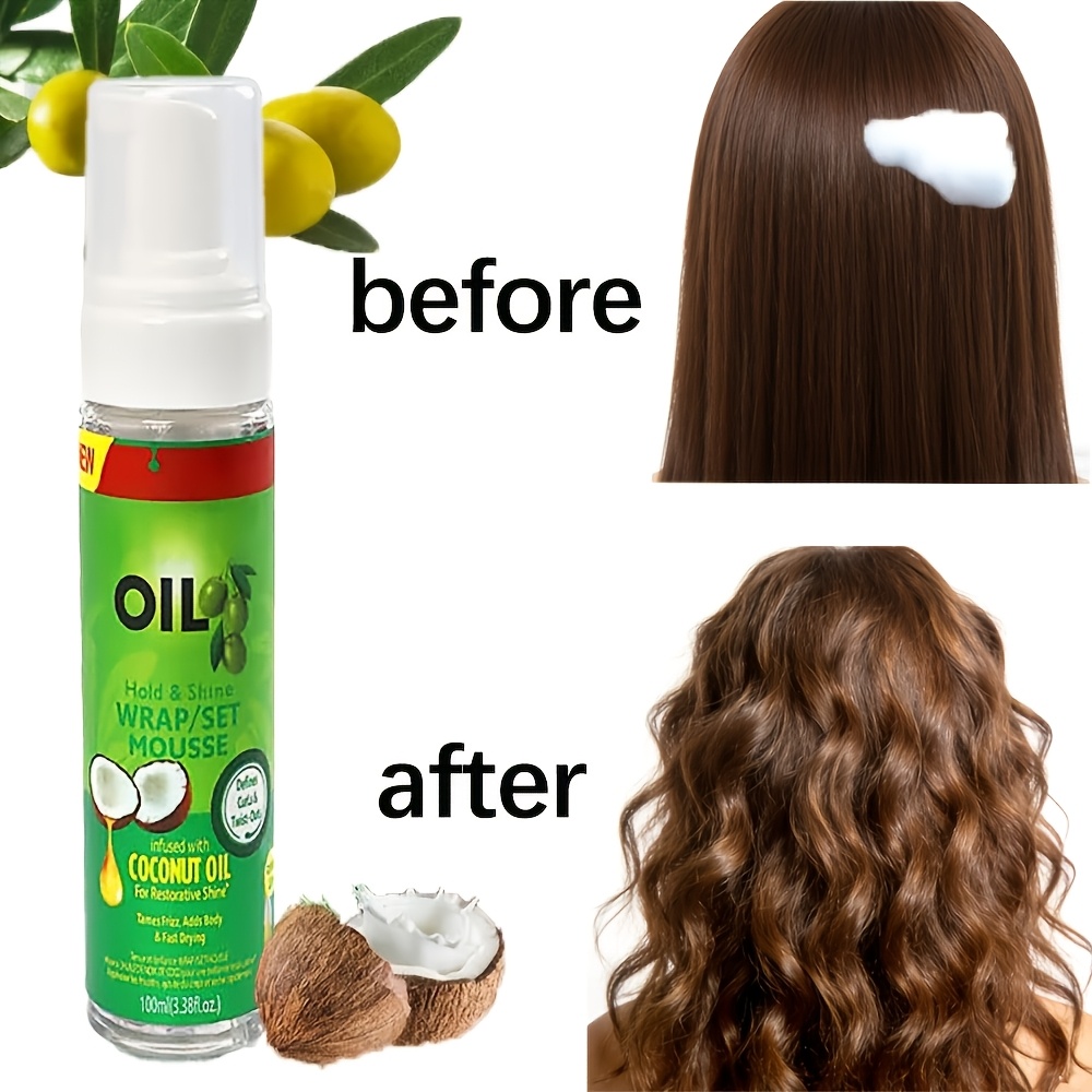 컬링 스타일링 케어 무스, 가발 스타일링 및 관리를 위 - Hair Care Olive Oil 리뷰 및 가격