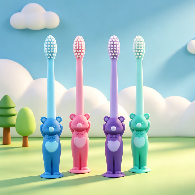 리틀 베어 어린이용 소형 헤드 잇몸 관리 부드러운 모  - Hair Care For Baby 리뷰 및 가격