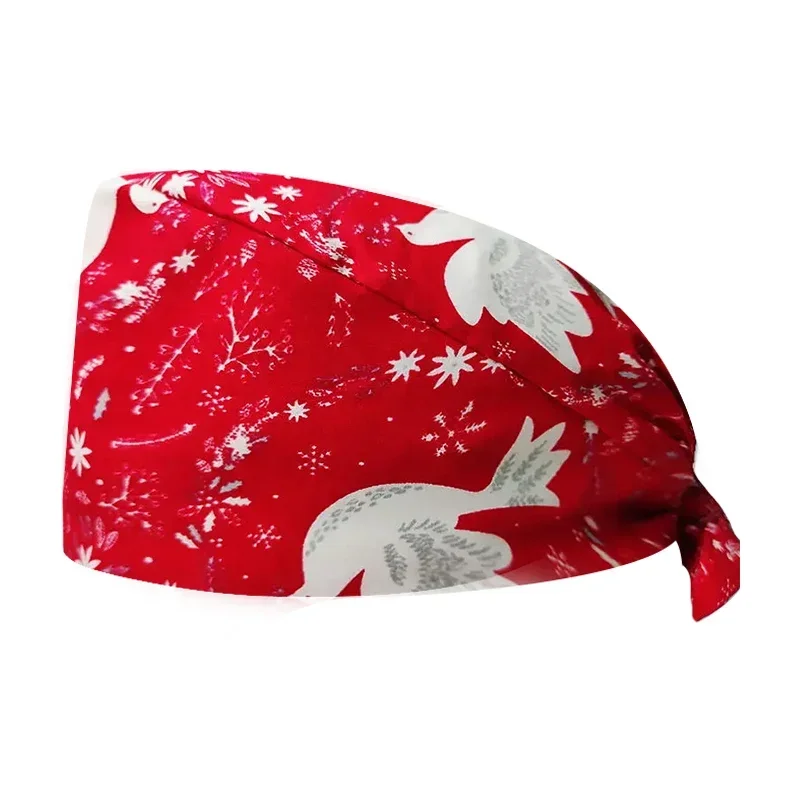 인쇄 된 외과 모자 스크럽 코튼 버튼 닥터 랩 긴 머리 - Hair Care Hospital 리뷰 및 가격