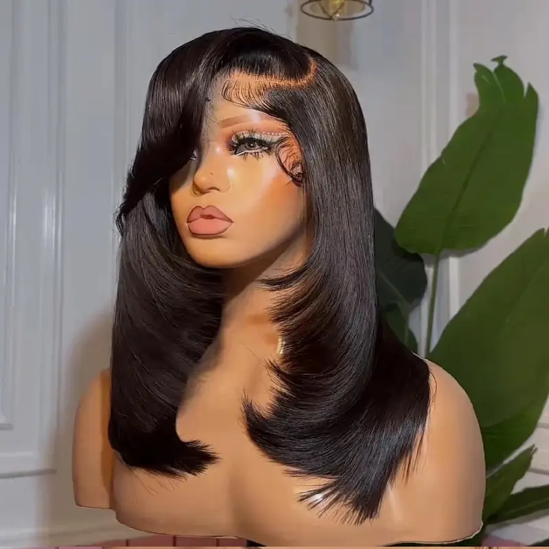 250% 실키 스트레이트 브라질리언 인모 가발 13X6 - Hair Care For Baby 리뷰 및 가격