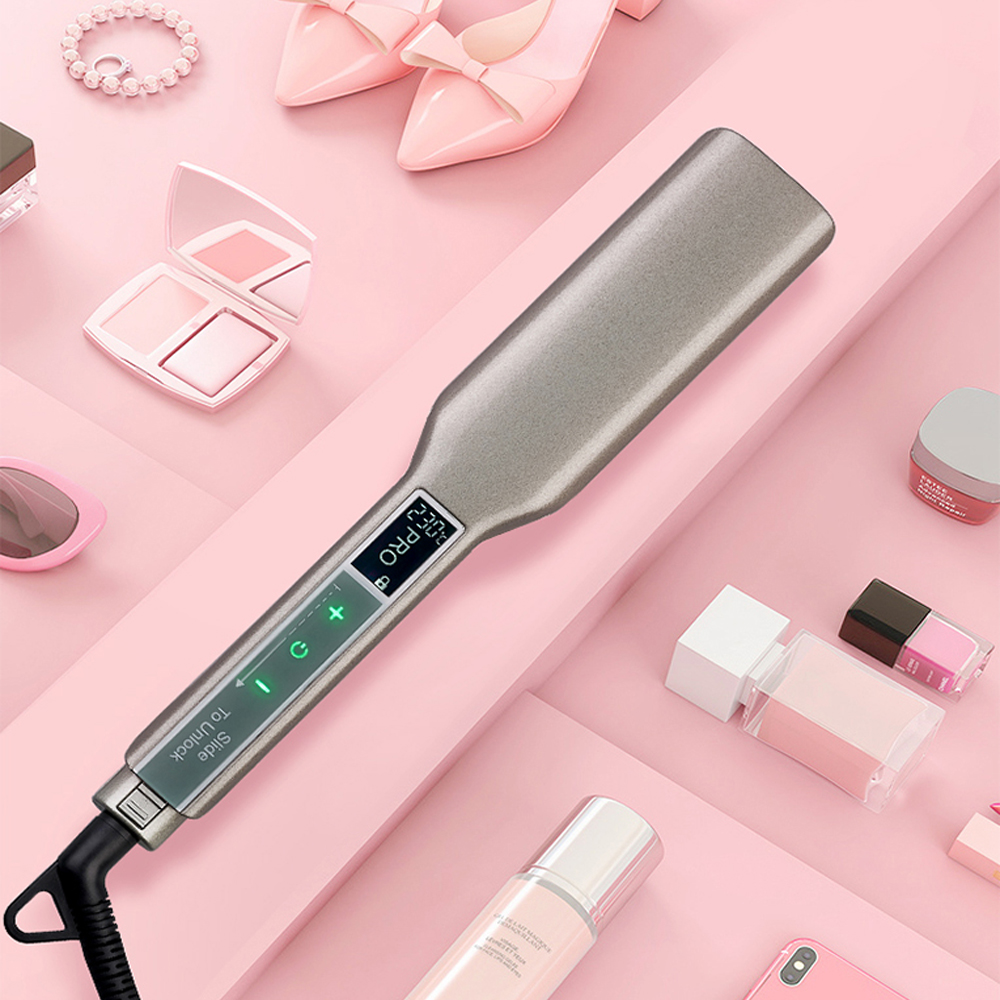 스마트 터치 디스플레이 헤어 스트레이트너, LCD 디스 - Detangling Wide Comb 리뷰 및 가격