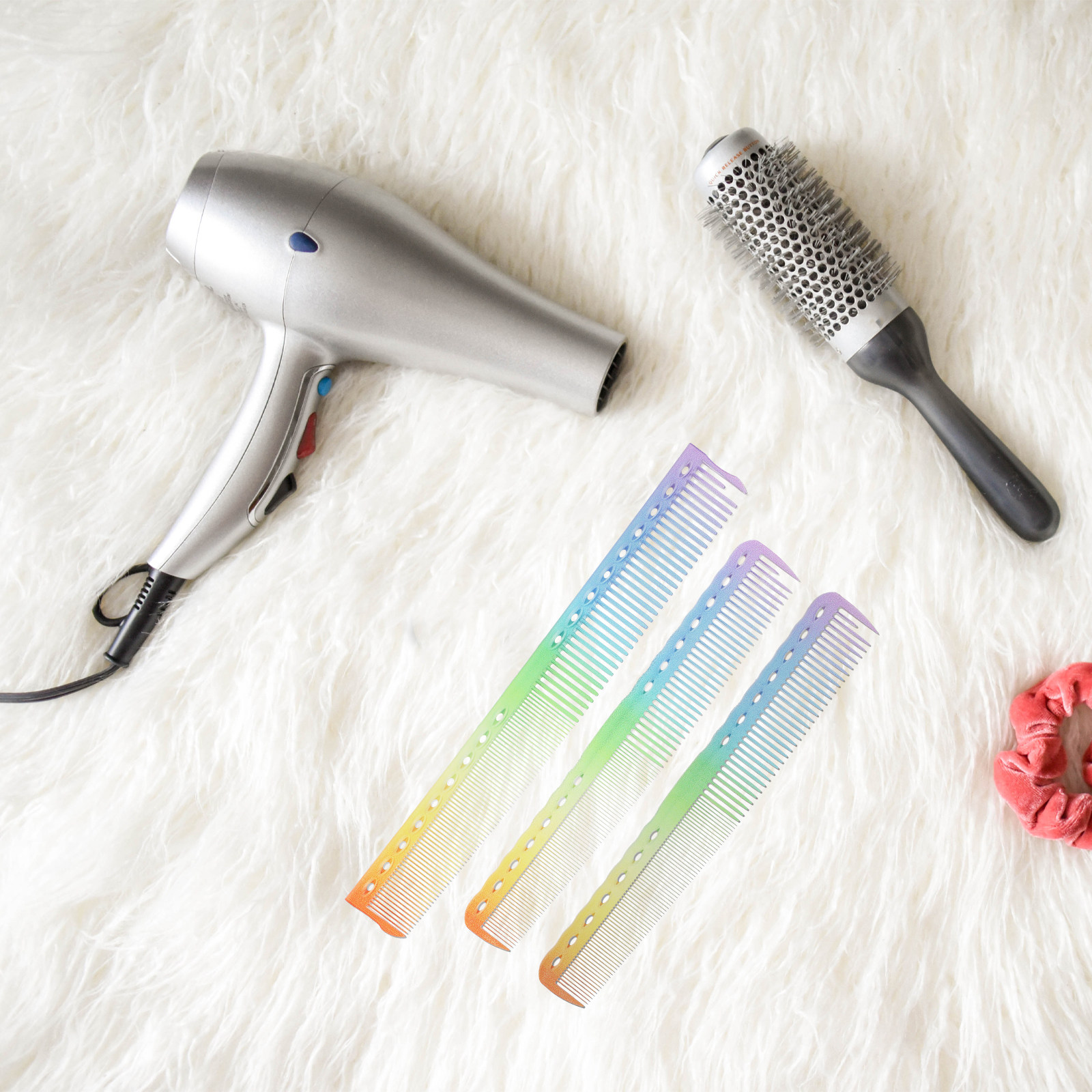 3Pcs 헤어 빗 살롱 전문 부드러운 치아 스타일링 빗 - Hair Care In Salon 리뷰 및 가격