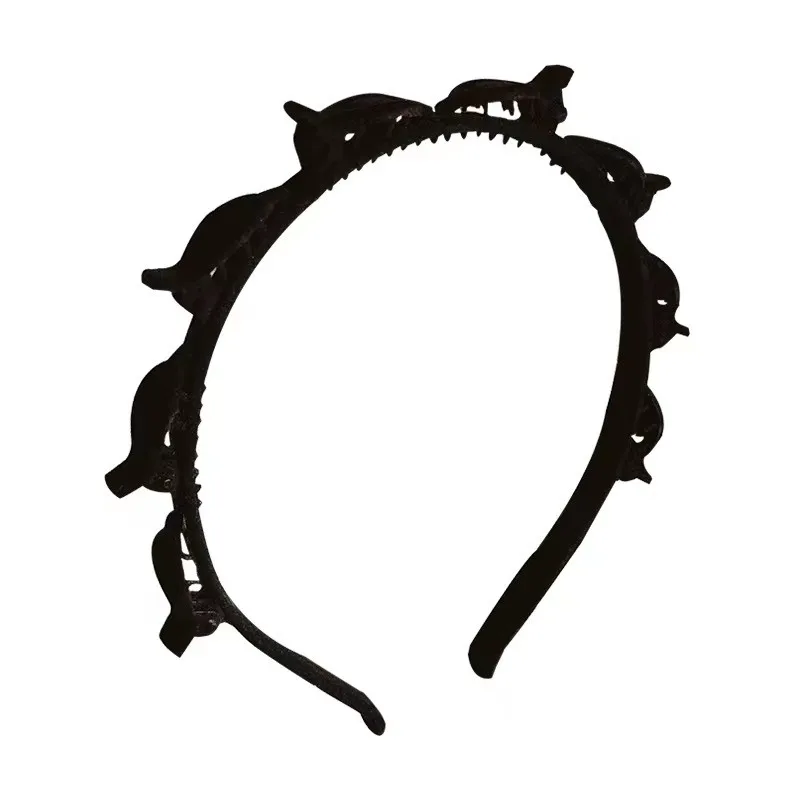 1/3개입 여성용 플로킹 브레이드 헤어밴드 심플한 잔머 - Hair Care For Baby 리뷰 및 가격
