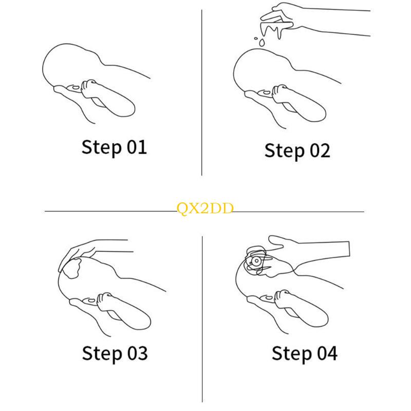 QX2D 베이비 실리콘 샴푸 브러시 소프트 두피 마사지 - Hair Care For Baby 리뷰 및 가격