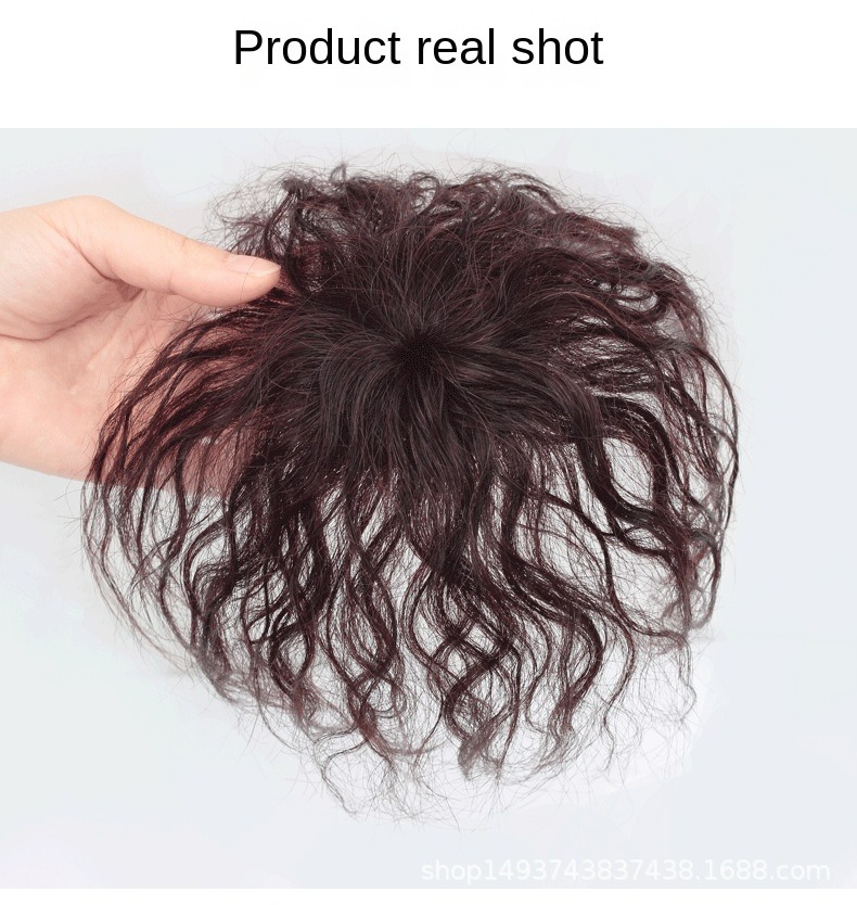 메커니즘 휴먼 헤어 6X6Cm 곱슬머리 가발 가볍고 통 - Hair Care Women 리뷰 및 가격