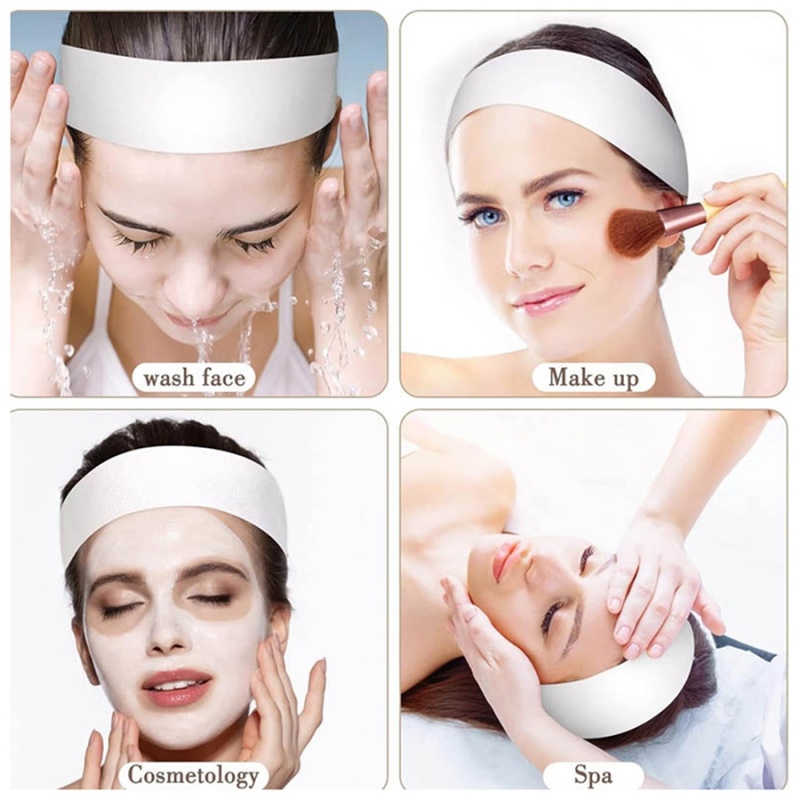 100/50/10pcs 일회용 얼굴 머리띠 스파 스트레 - Hair Care Women 리뷰 및 가격