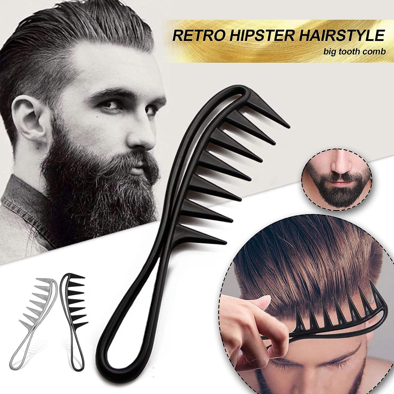 미용사 휴대용 멀티 컬러 와이드 이빨 상어 플라스틱 헤 - Detangling Wide Comb 리뷰 및 가격